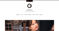 Desktop Screenshot of cloporte.net